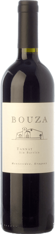 23,95 € Envío gratis | Vino tinto Bouza Sin Barrica Joven Uruguay Tannat Botella 75 cl
