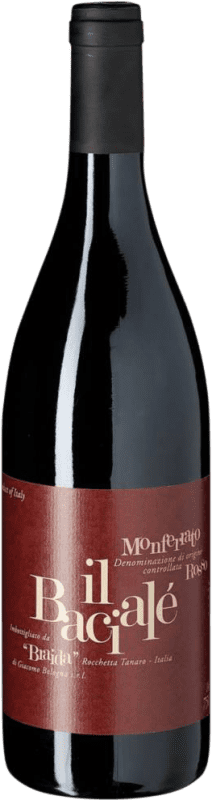 27,95 € Envio grátis | Vinho Tinto Braida di Giacomo Bologna Bacialè D.O.C. Monferrato Piemonte Itália Merlot, Cabernet Sauvignon, Pinot Noir, Barbera Garrafa 75 cl
