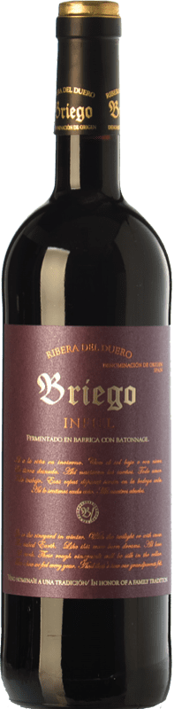 65,95 € Envoi gratuit | Vin rouge Briego Infiel Crianza D.O. Ribera del Duero Castille et Leon Espagne Tempranillo Bouteille 75 cl