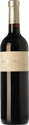 8,95 € Envío gratis | Vino Tinto Bro Valero Crianza D.O. La Mancha Castilla la Mancha España Syrah Eco — Ecológico 75 cl