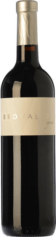 10,95 € Бесплатная доставка | Красное вино Bro Valero старения D.O. La Mancha Кастилья-Ла-Манча Испания Syrah бутылка 75 cl