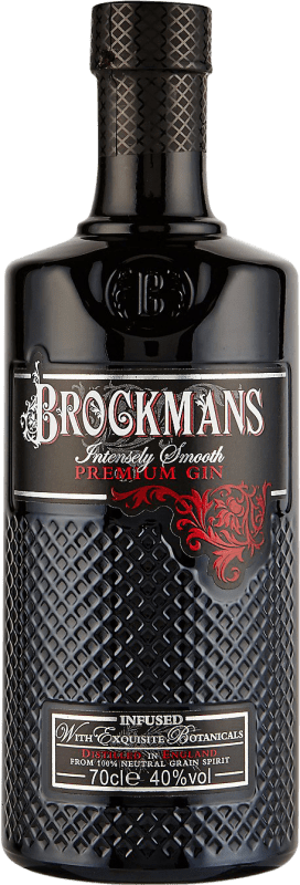 37,95 € Бесплатная доставка | Джин Brockmans Premium — Премиум Объединенное Королевство 70 cl