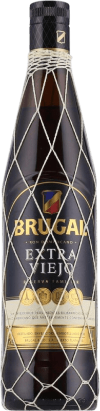 24,95 € Spedizione Gratuita | Rum Brugal Extra Viejo Repubblica Dominicana Bottiglia 70 cl