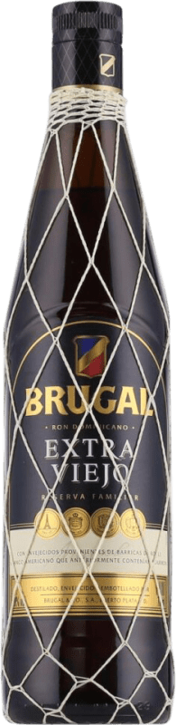 25,95 € 免费送货 | 朗姆酒 Brugal Extra Viejo 多明尼加共和国 瓶子 70 cl