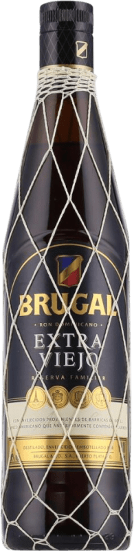 25,95 € Kostenloser Versand | Rum Brugal Extra Viejo Dominikanische Republik Flasche 70 cl
