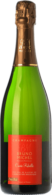43,95 € Бесплатная доставка | Белое игристое Bruno Michel Cuvée Rebelle Молодой A.O.C. Champagne шампанское Франция Chardonnay, Pinot Meunier бутылка 75 cl