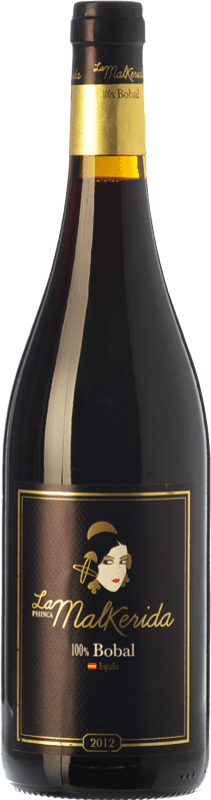 6,95 € Envío gratis | Vino Tinto Murciano & Sampedro La Malkerida Joven D.O. Valencia Comunidad Valenciana España Bobal 75 cl