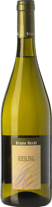 10,95 € Envoi gratuit | Vin Mousseux Blanc Bruno Verdi Frizzante — Pétillant D.O.C. Oltrepò Pavese Lombardia Italie Riesling Bouteille 75 cl