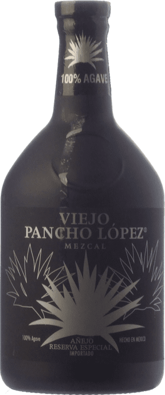 31,95 € Бесплатная доставка | Mezcal Pancho López Viejo Añejo Мексика бутылка 70 cl