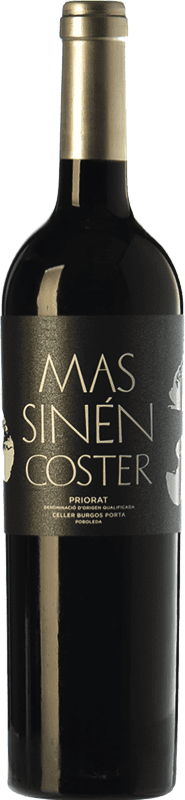 42,95 € Free Shipping | Red wine Burgos Porta Mas Sinén Coster Aged D.O.Ca. Priorat Catalonia Spain Grenache, Carignan Bottle 75 cl