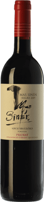 29,95 € Free Shipping | Red wine Burgos Porta Mas Sinén Negre Aged D.O.Ca. Priorat Catalonia Spain Syrah, Grenache, Cabernet Sauvignon, Carignan Bottle 75 cl