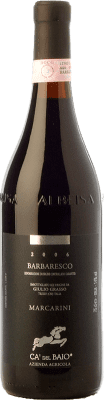 34,95 € Spedizione Gratuita | Vino rosso Cà del Baio Barbaresco Marcarini Riserva D.O.C. Piedmont Piemonte Italia Nebbiolo Bottiglia 75 cl