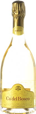 47,95 € Envío gratis | Espumoso Blanco Ca' del Bosco Cuvée, Prestige D.O.C.G. Franciacorta Lombardia Italia Pinot Negro, Chardonnay, Pinot Blanco 75 cl