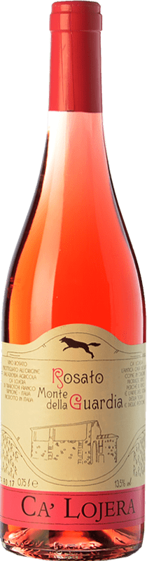 13,95 € Kostenloser Versand | Rosé-Wein Ca' Lojera Monte della Guardia Rosato D.O.C. Garda Lombardei Italien Merlot, Cabernet Sauvignon Flasche 75 cl