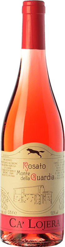 14,95 € Envoi gratuit | Vin Rosé Ca' Lojera Monte della Guardia D.O.C. Garda Lombardia Italie Merlot, Cabernet Sauvignon Bouteille 75 cl
