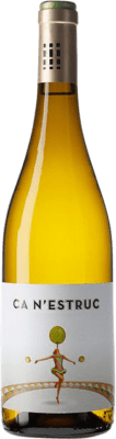 11,95 € Spedizione Gratuita | Vino bianco Ca N'Estruc D.O. Catalunya Catalogna Spagna Xarel·lo Bottiglia 75 cl