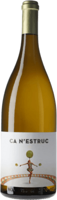 23,95 € Envío gratis | Vino blanco Ca N'Estruc D.O. Catalunya Cataluña España Xarel·lo Botella Magnum 1,5 L