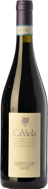 17,95 € Kostenloser Versand | Rotwein Ca' Viola Brichet D.O.C. Barbera d'Alba Piemont Italien Barbera 75 cl