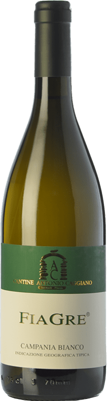 11,95 € Бесплатная доставка | Белое вино Caggiano Fiagre I.G.T. Campania Кампанья Италия Fiano, Greco бутылка 75 cl