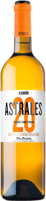 19,95 € 免费送货 | 白酒 Astrales D.O. Rías Baixas 加利西亚 西班牙 Albariño 瓶子 75 cl