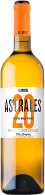 17,95 € Envio grátis | Vinho Branco Astrales D.O. Rías Baixas Galiza Espanha Albariño — Albarinho 75 cl