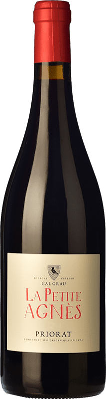 15,95 € Бесплатная доставка | Красное вино Cal Grau La Petite Agnès молодое D.O.Ca. Priorat Каталония Испания Garnacha — Гренаш, Cariñena — Кариньян 75 cl
