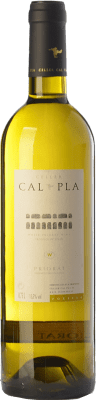 14,95 € Spedizione Gratuita | Vino bianco Cal Pla Blanc D.O.Ca. Priorat Catalogna Spagna Grenache Bianca, Moscato d'Alessandria, Macabeo Bottiglia 75 cl