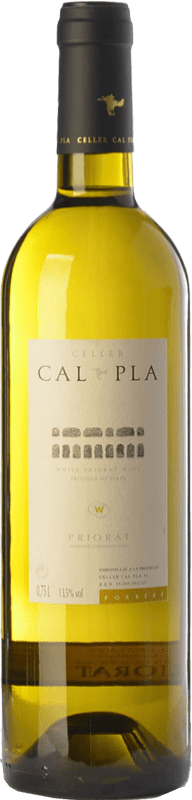 10,95 € Free Shipping | White Wine Cal Pla Blanc D.O.Ca. Priorat Catalonia Spain Grenache White, Macabeo, Muscat Bottle 75 cl