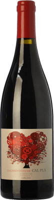 22,95 € Spedizione Gratuita | Vino Rosso Cal Pla La Carenyeta Crianza — Invecchiato in Botte D.O.Ca. Priorat Catalogna Spagna Cariñena — Carignano Bottiglia 75 cl