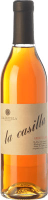48,95 € 免费送货 | 强化酒 Callejuela Amontillado La Casilla D.O. Manzanilla-Sanlúcar de Barrameda 安达卢西亚 西班牙 Palomino Fino 瓶子 Medium 50 cl