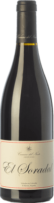 25,95 € Бесплатная доставка | Красное вино Camino del Norte Soradal старения Испания Merlot, Mencía, Grenache Tintorera бутылка 75 cl