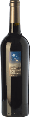 19,95 € Free Shipping | Red wine Campo alle Comete Rosso Stupore D.O.C. Bolgheri Tuscany Italy Merlot, Syrah, Cabernet Sauvignon, Petit Verdot Bottle 75 cl