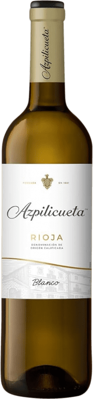 11,95 € Spedizione Gratuita | Vino Bianco Campo Viejo Azpilicueta Crianza — Invecchiato in Botte D.O.Ca. Rioja La Rioja Spagna Viura 75 cl