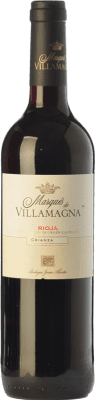 9,95 € 免费送货 | 红酒 Campo Viejo Marqués de Villamagna 岁 D.O.Ca. Rioja 拉里奥哈 西班牙 Tempranillo 瓶子 75 cl
