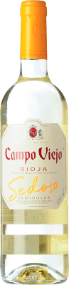 6,95 € 免费送货 | 甜酒 Campo Viejo 半干半甜 年轻的 D.O.Ca. Rioja 拉里奥哈 西班牙 Viura 瓶子 75 cl