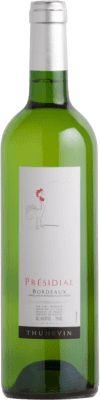 8,95 € Envío gratis | Vino blanco Jean-Luc Thunevin Presidial Thunevin A.O.C. Bordeaux Burdeos Francia Sauvignon Blanca, Sauvignon Gris Botella 75 cl