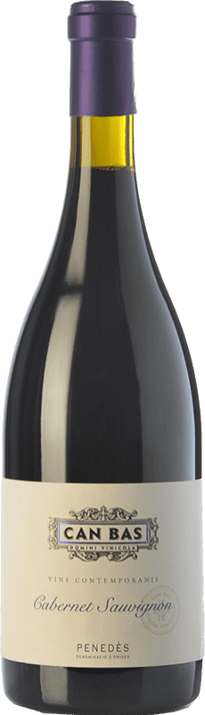 9,95 € Free Shipping | Red wine Can Bas L'Era Cabernet Sauvignon Young D.O. Penedès Catalonia Spain Merlot, Cabernet Sauvignon Bottle 75 cl