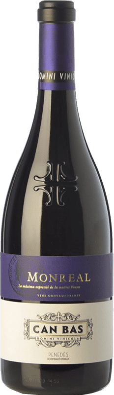48,95 € 送料無料 | 赤ワイン Can Bas Monreal 高齢者 D.O. Penedès カタロニア スペイン Cabernet Sauvignon ボトル 75 cl