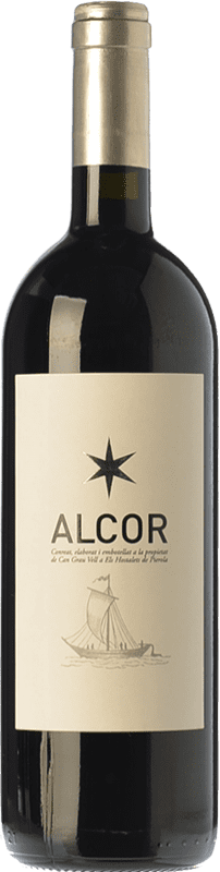 24,95 € Free Shipping | Red wine Can Grau Vell Alcor Aged D.O. Catalunya Catalonia Spain Syrah, Grenache, Cabernet Sauvignon, Monastrell, Marcelan Bottle 75 cl