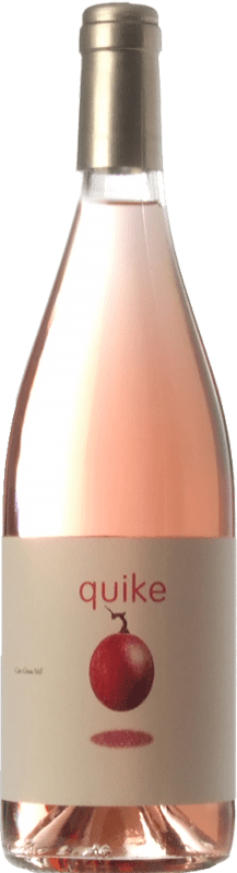 12,95 € Free Shipping | Rosé wine Can Grau Vell Quike D.O. Catalunya Catalonia Spain Grenache Bottle 75 cl