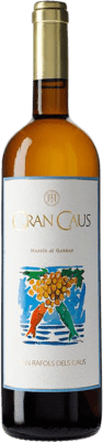 19,95 € Spedizione Gratuita | Vino bianco Can Ràfols Gran Caus D.O. Penedès Catalogna Spagna Xarel·lo, Chardonnay, Chenin Bianco Bottiglia 75 cl