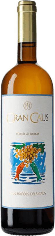 21,95 € Free Shipping | White wine Can Ràfols Gran Caus D.O. Penedès Catalonia Spain Xarel·lo, Chardonnay, Chenin White Bottle 75 cl