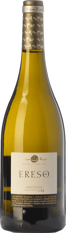 21,95 € Free Shipping | White wine Can Rich Ereso Crianza I.G.P. Vi de la Terra de Ibiza Balearic Islands Spain Chardonnay Bottle 75 cl