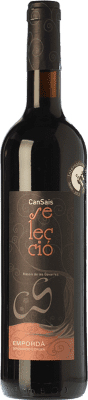 19,95 € Envío gratis | Vino Tinto Can Sais Selección Crianza D.O. Empordà Cataluña España Tempranillo, Merlot, Garnacha 75 cl