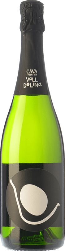 11,95 € Free Shipping | White Sparkling Wine Can Tutusaus Vall Dolina Brut Nature Reserve — Aged D.O. Cava Catalonia Spain Macabeo, Xarel·lo, Chardonnay, Parellada Eco — Organic Bottle 75 cl