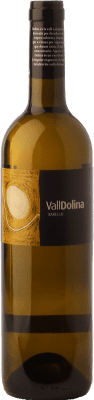 9,95 € Envío gratis | Vino blanco Can Tutusaus Vall Dolina D.O. Penedès Cataluña España Xarel·lo Botella 75 cl