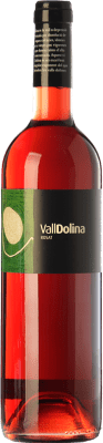9,95 € Spedizione Gratuita | Vino rosato Can Tutusaus Vall Dolina Rosat D.O. Penedès Catalogna Spagna Merlot Bottiglia 75 cl