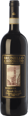 111,95 € Free Shipping | Red wine Canalicchio di Sopra Riserva Reserve 2010 D.O.C.G. Brunello di Montalcino Tuscany Italy Sangiovese Bottle 75 cl