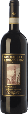 132,95 € Envío gratis | Vino tinto Canalicchio di Sopra Reserva D.O.C.G. Brunello di Montalcino Toscana Italia Sangiovese Botella 75 cl