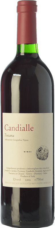 29,95 € 免费送货 | 红酒 Candialle Mimas I.G.T. Toscana 托斯卡纳 意大利 Sangiovese 瓶子 75 cl